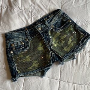 Miss Me Camo Shorts